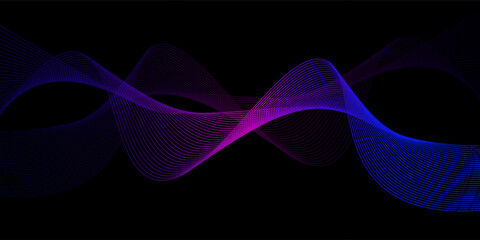 Abstract background design with blue and pink or purple diagonal lines pattern. Vector horizontal format for digital luxury business banner, contemporary cover, luxury premium.