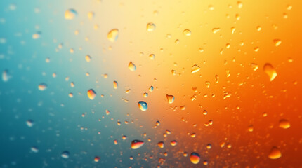 Raindrops on Fire and Ice background