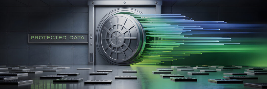 Masked Database Vault with Flowing Code and Privacy Overlay Concept