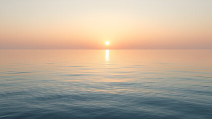 Obraz premium sunset over the sea