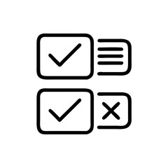 Collection of Confirmation Checkmark and Button Icon Vector Graphics