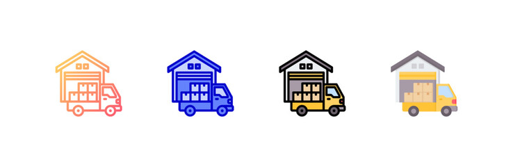 Wholesaler  Icon set multiple style collection