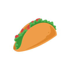 tacos flat design