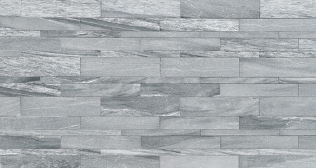 Gray marble tiles wall texture, natural stone tile background