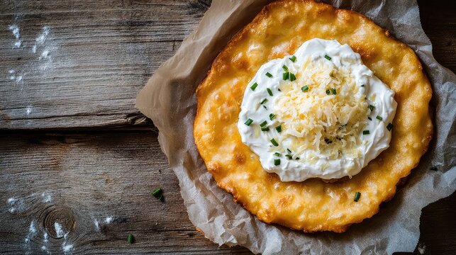 L&aacute;ngos, Hungarian Cuisine, European Cuisine
