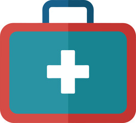 Obraz premium first aid kit icon