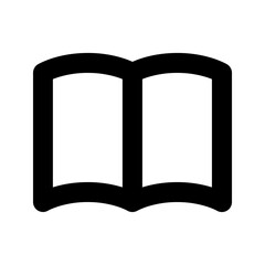 Book icon . library sign. for mobile concept and web design. vector illustration on white background