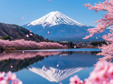 Printemps japonais embl&eacute;matique