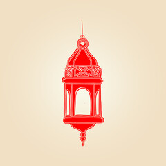 Eid latern trendy artwork ravishing abstract vector illustration colorful practical design