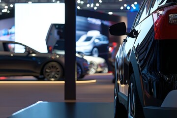 A digital platform displays a wide range of rental vehicles with vibrant images and necessary details. The user-friendly interface invites potential clients to explore th