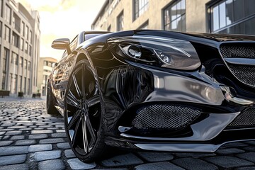 An illustration of a rental car with detailed features and specifications, ideal for prospective renters to compare efficiently.