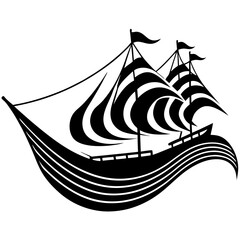 Superhero Flying with Fist Up Silhouette