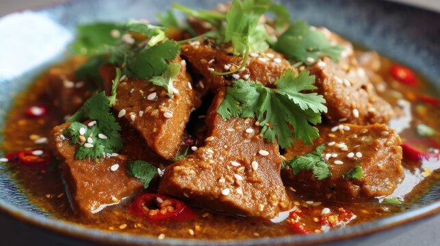 Spicy Vegan Seitan Stew A Flavorful & Easy Recipe