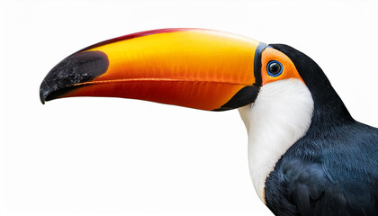 Obraz premium toucan bird on a transparent background isolated background
