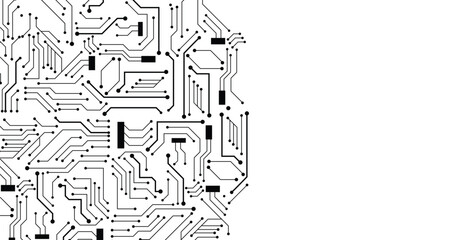 Fototapeta na wymiar circuit board background texture
