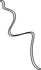 Ribbon pixel 8bit icon. Holiday decoration