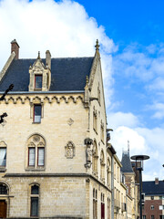 Fototapeta premium Unveiling Amiens Charms: Exploring the Captivating Streets of the Historic Village