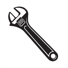 wrench vector illustration