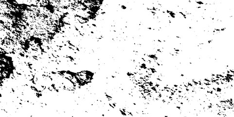 Grunge texture black and white background. Abstract monochrome pattern dust messy background. vintage dust grunge texture on isolated white background.