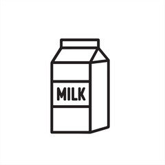 illustration of milk carton