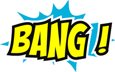 Cartoon comic sign burst clouds. Speech bubble, Bang sign expression and pop art text frames. Comics mem expressions speech, superhero book Bang label. Isolated vector symbols set