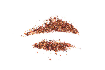 Chili and salt seasoning, red chilli pepper spice powder, dry crushed hot pepper flakes