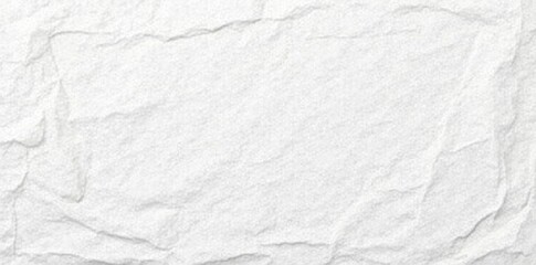 Obraz premium Wrinkled, aged white paper texture Background with creases and folds , surface, sheet, aged