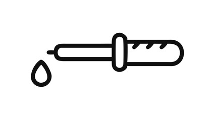 vector illustration of a black car key