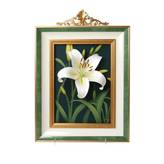 Colorful Floral Frame with a Simple Unique Touch

