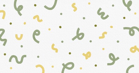 Confetti Pattern Background