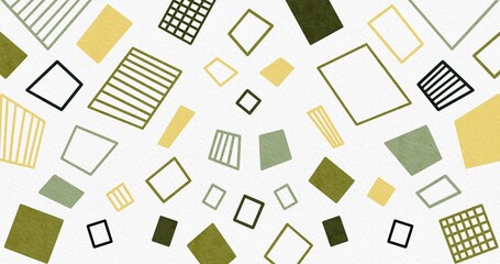 Geometric Square Pattern