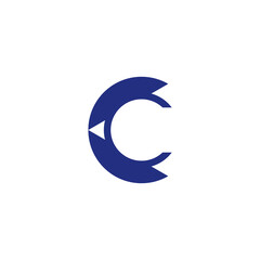 Letter C Logo Simple Design