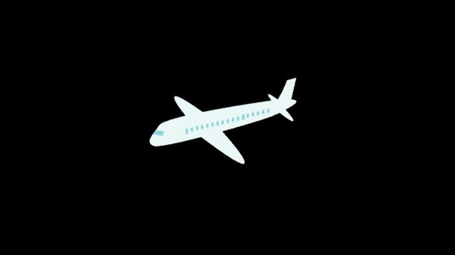 Travel sicker animation motion graphic with template Background. High resolution, Ultra High Definition, 4k video