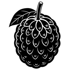 vector illustration of an apple