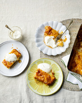 warm fruit cake