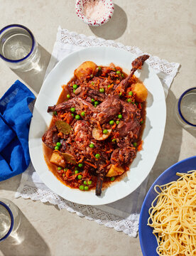braised rabbit