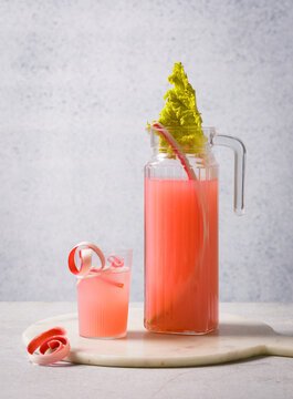 rhubarb drink