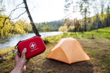 When embarking on an exciting adventure, it is essential to pack the right gear, particularly a solid first aid kit and a durable tent set up by the scenic river to ensure both safety and tranquility