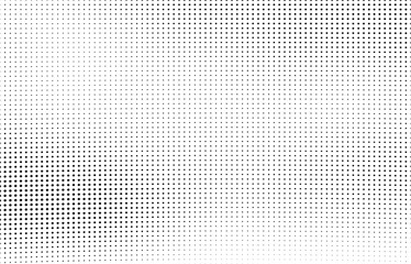 Abstract halftone wave dotted background. Futuristic twisted grunge pattern, dot, circles.  Vector modern optical pop art texture for posters, business cards, cover, labels mock-up, stickers layout