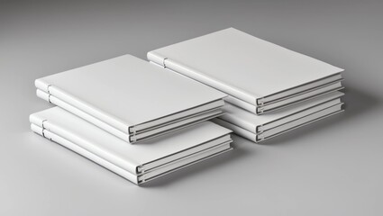 Three A4 Or A5 Clear Brochures With Shadow 