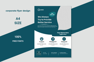 Clean Corporate Brochure Layout