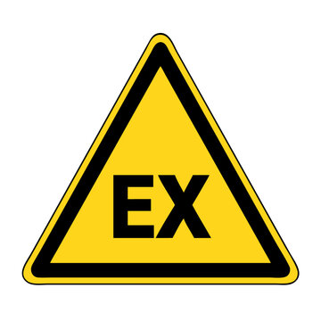 Explosive Atmosphere Warning Sign
