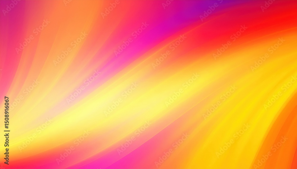 Poster dynamic color waves digital art abstract background vibrant atmosphere creative perspective visual c