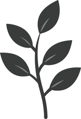 branch of a tree with leaves