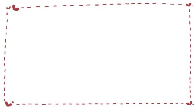 simple heart frame motion