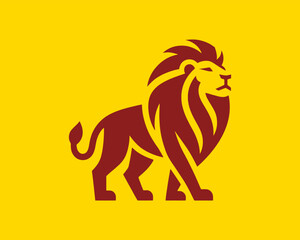Lion Full Body Icon For Business Logos