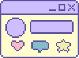 pixel art deco design