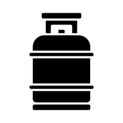 LPG gas cylinder icon