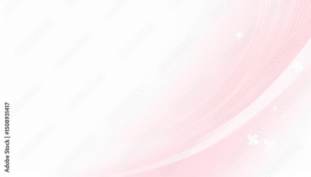 Poster dynamic abstract patterns in a minimalistic space digital art soft color palette contemporary design