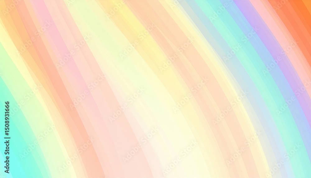 Poster dynamic rainbow patterns abstract space digital art vibrant colors artistic viewpoint visual concept